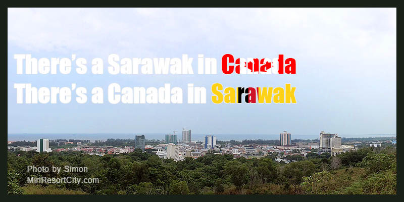 View of Miri from Canada Hill